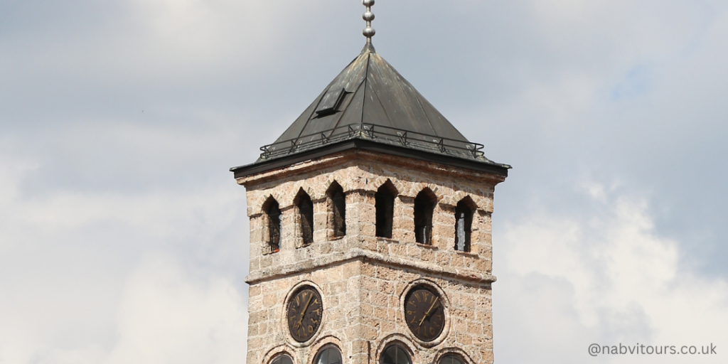 Sahat Kula (Clock Tower) in Travnik_